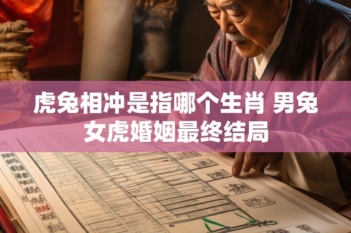 虎兔相冲是指哪个生肖 男兔女虎婚姻最终结局