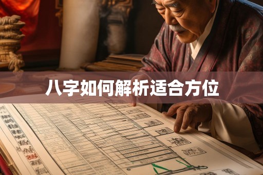 八字如何解析适合方位