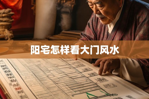 阳宅怎样看大门风水