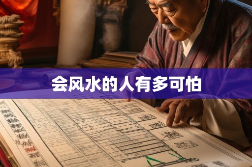 会风水的人有多可怕