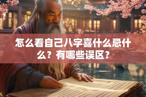 怎么看自己八字喜什么忌什么？有哪些误区？
