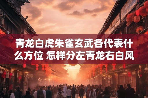青龙白虎朱雀玄武各代表什么方位 怎样分左青龙右白风水