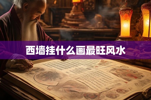 西墙挂什么画最旺风水