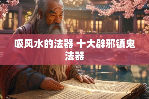 吸风水的法器 十大辟邪镇鬼法器