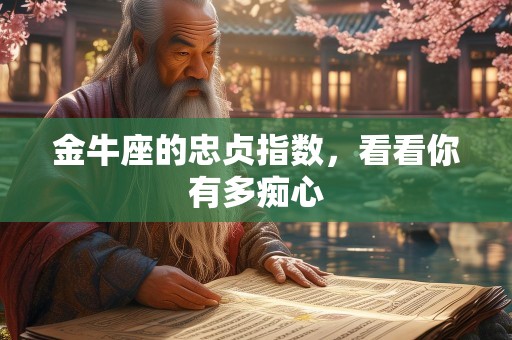 金牛座的忠贞指数，看看你有多痴心