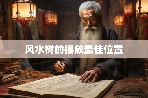 风水树的摆放最佳位置