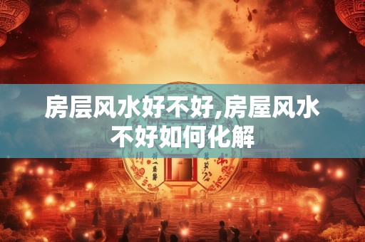 房层风水好不好,房屋风水不好如何化解