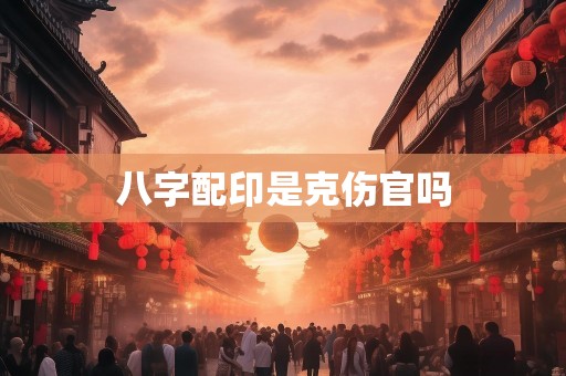 八字配印是克伤官吗