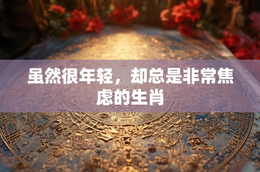 虽然很年轻，却总是非常焦虑的生肖