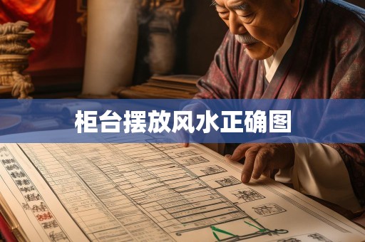 柜台摆放风水正确图