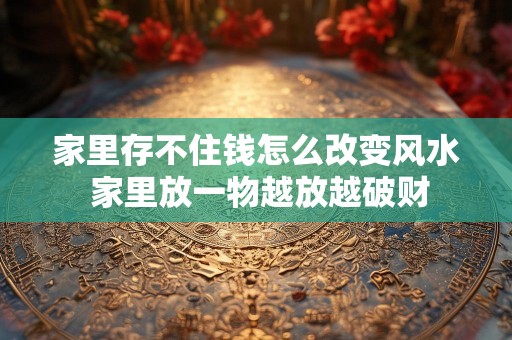 家里存不住钱怎么改变风水 家里放一物越放越破财