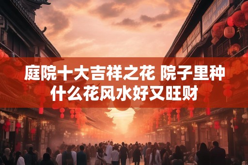 庭院十大吉祥之花 院子里种什么花风水好又旺财