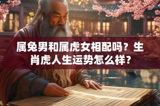 属兔男和属虎女相配吗？生肖虎人生运势怎么样？
