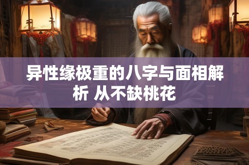 异性缘极重的八字与面相解析 从不缺桃花