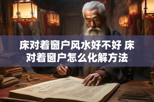 床对着窗户风水好不好 床对着窗户怎么化解方法