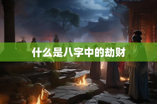 什么是八字中的劫财