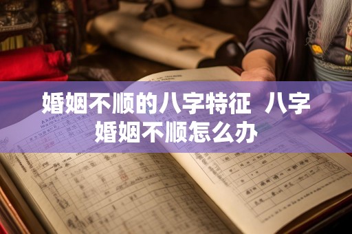 婚姻不顺的八字特征  八字婚姻不顺怎么办