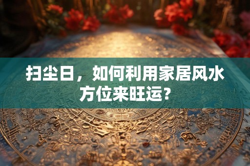 扫尘日，如何利用家居风水方位来旺运？