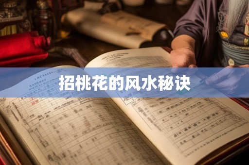 招桃花的风水秘诀