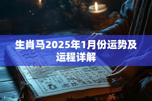 生肖马2025年1月份运势及运程详解