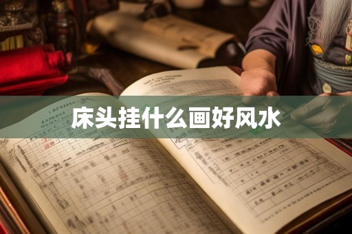 床头挂什么画好风水