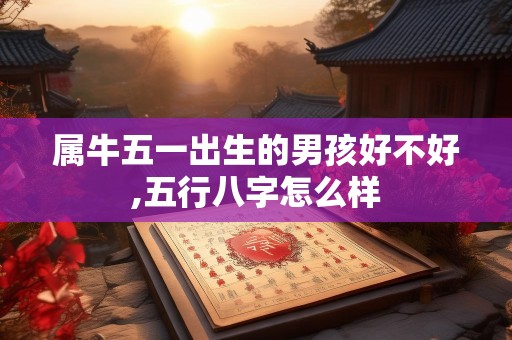 属牛五一出生的男孩好不好,五行八字怎么样