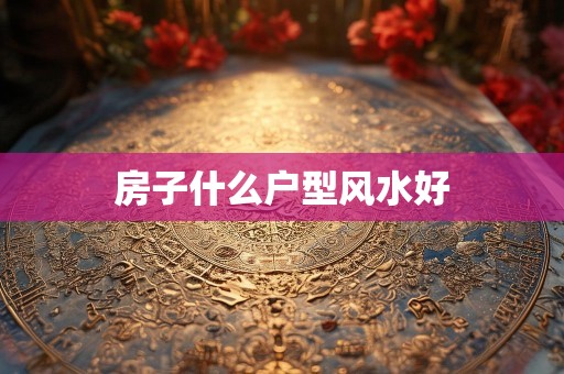 房子什么户型风水好
