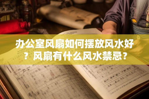 办公室风扇如何摆放风水好？风扇有什么风水禁忌？
