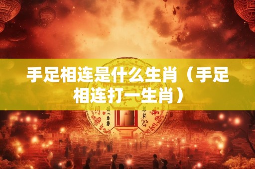 手足相连是什么生肖（手足相连打一生肖）