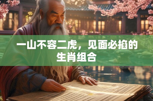 一山不容二虎，见面必掐的生肖组合