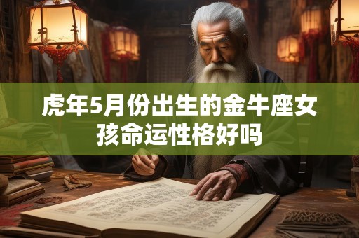 虎年5月份出生的金牛座女孩命运性格好吗