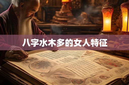 八字水木多的女人特征