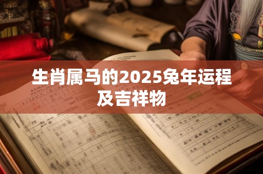 生肖属马的2025兔年运程及吉祥物