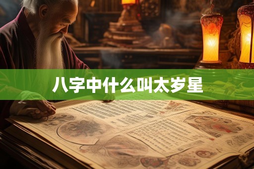 八字中什么叫太岁星