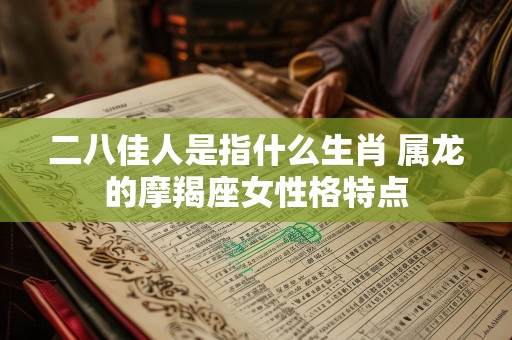 二八佳人是指什么生肖 属龙的摩羯座女性格特点