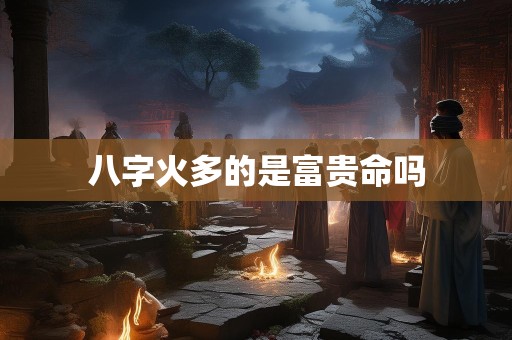 八字火多的是富贵命吗