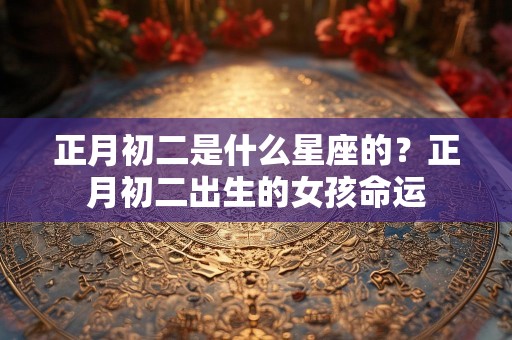 正月初二是什么星座的？正月初二出生的女孩命运