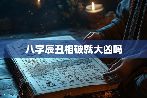 八字辰丑相破就大凶吗