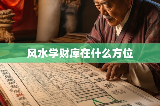 风水学财库在什么方位