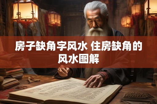 房子缺角字风水 住房缺角的风水图解