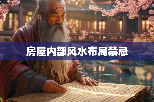 房屋内部风水布局禁忌