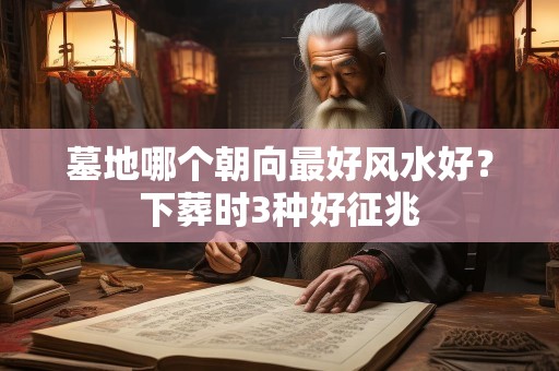 墓地哪个朝向最好风水好？下葬时3种好征兆