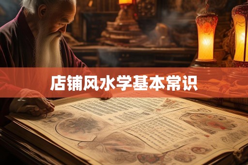 店铺风水学基本常识