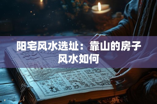 阳宅风水选址：靠山的房子风水如何