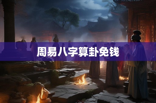 周易八字算卦免钱