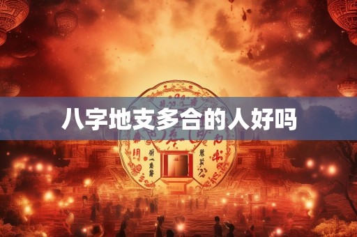 八字地支多合的人好吗