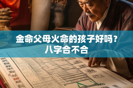 金命父母火命的孩子好吗？八字合不合