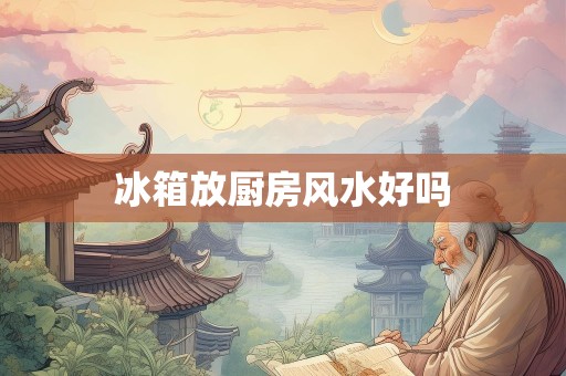 冰箱放厨房风水好吗