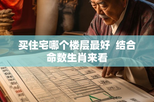 买住宅哪个楼层最好  结合命数生肖来看