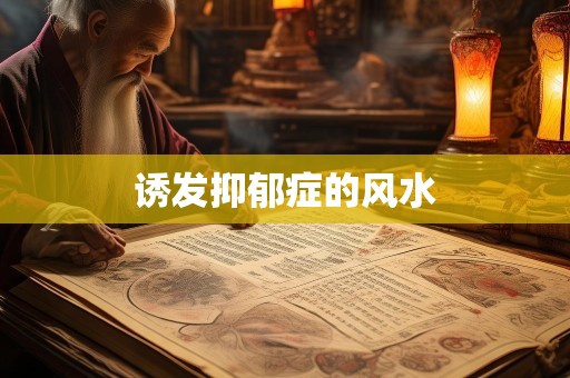 诱发抑郁症的风水
